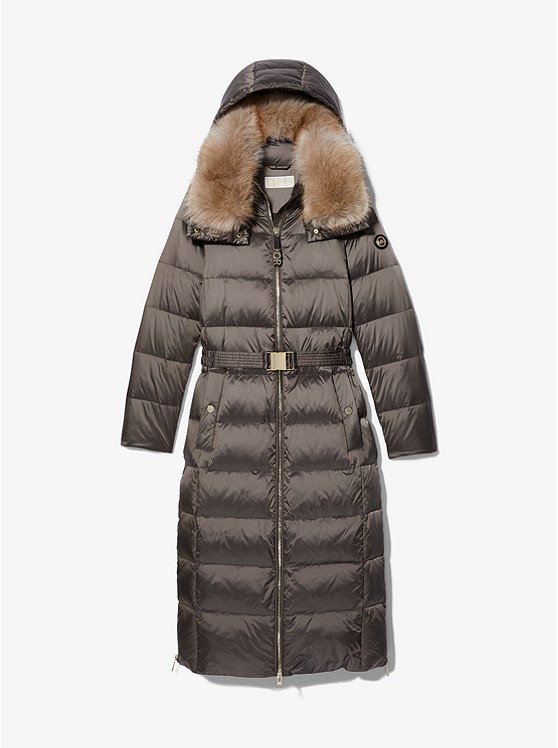 Michael Kors Quilted Nylon Belted Puffer Coat - Big Apple Buddy