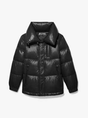 michael kors grey puffer jacket