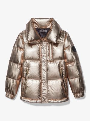 michael kors quilted puffer coat