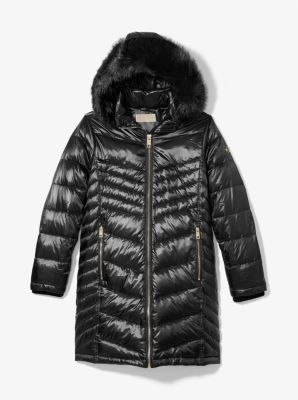 Faux Fur Quilted Puffer Coat | Michael Kors