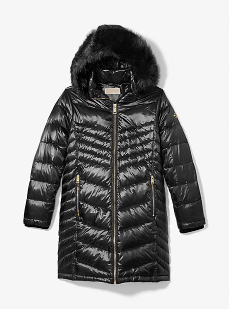 Faux Fur Quilted Puffer Coat | Michael Kors