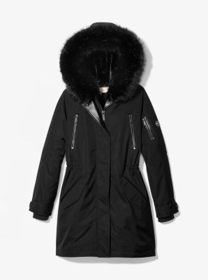 parka doublée fourrure