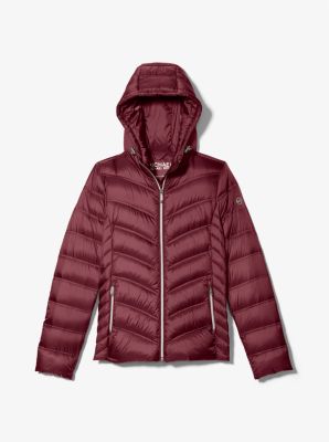 michael kors light puffer jacket