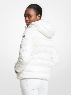 Michael kors shop quilted satin puffer