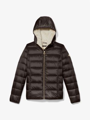 michael kors fleece lined hoodie