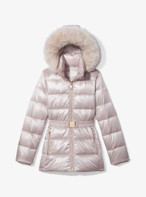 michael michael kors quilted anorak