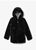 Oversized Faux Fur Hooded Coat image number 2