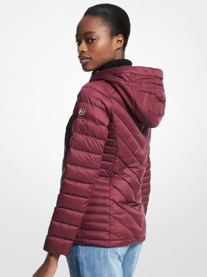 Quilted Nylon Packable Puffer Jacket Michael Kors Canada