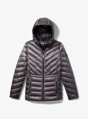 michael kors packable down jacket waterproof