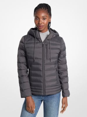 Michael Kors Packable Quilted Puffer Jacket in Black size XS