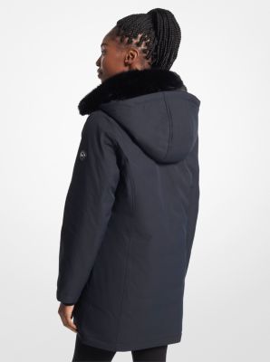 Michael kors fleece lined coat best sale