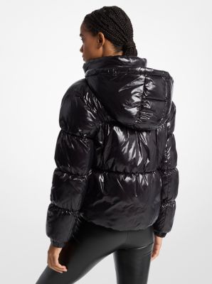 Michael kors shiny jacket on sale