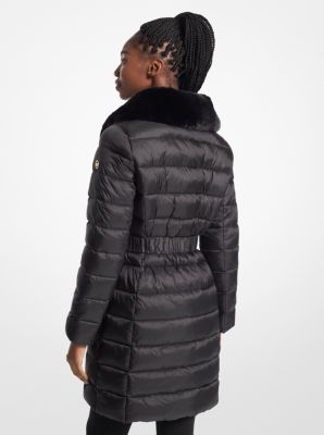 Packable Quilted Nylon Puffer Coat image number 1