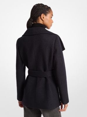 Wool Blend Belted Coat image number 1