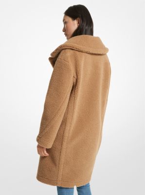 Michael kors coat long sale