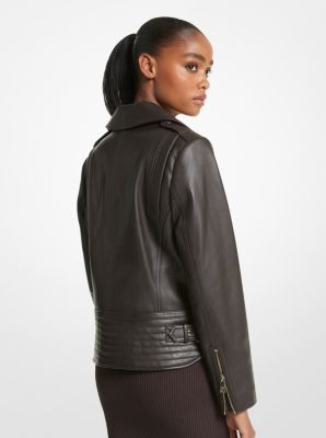 Leather Moto Jacket image number 1