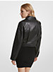 Leather Cropped Jacket image number 1