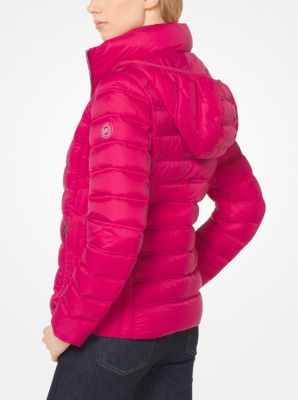 Michael kors layered sale nylon down jacket