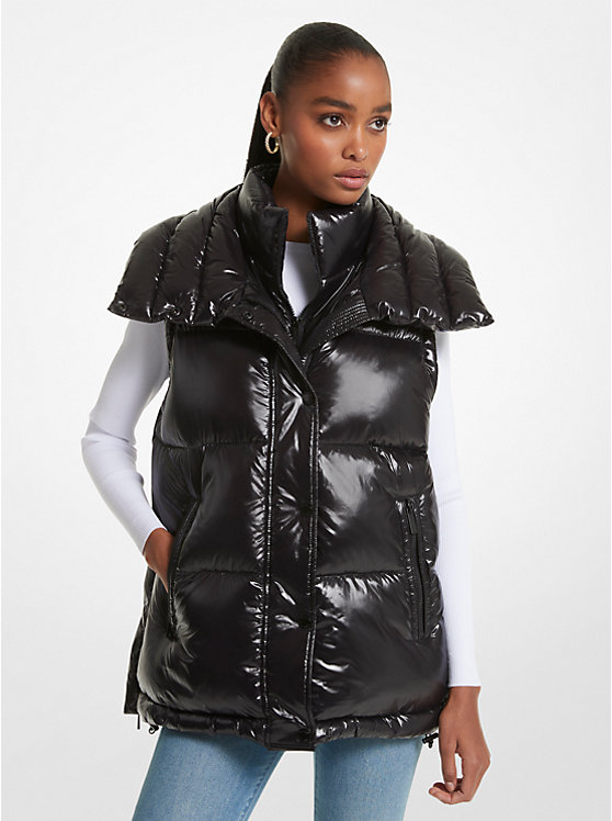 2-in-1 Quilted Nylon Puffer Jacket | Michael Kors Canada