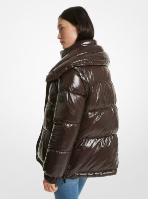 Michael michael kors quilted nylon puffer jacket sale