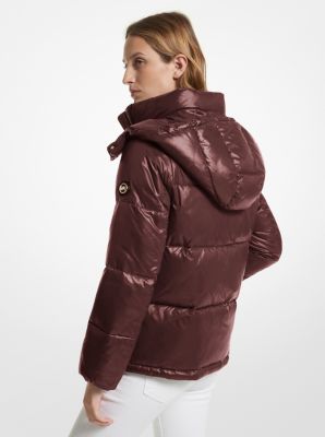 Michael kors store dark brandy coat