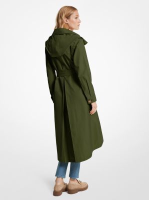 Cotton Blend Trench Coat image number 1