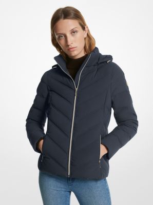 Michael kors store parka womens navy