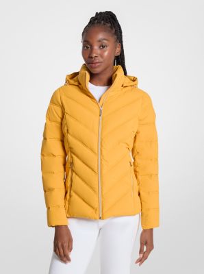 Michael kors packable hooded jacket hotsell