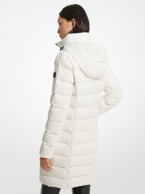 Long michael best sale kors puffer coat