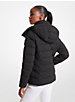 Quilted Woven Hooded Puffer Jacket  image number 1