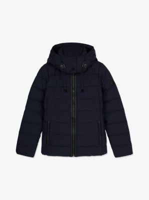 Michael kors deals short puffer jacket