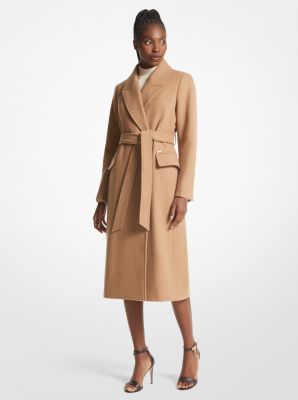 Michael kors shop wrap coat