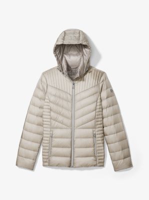 Quilted Nylon Packable Puffer Jacket image number 2