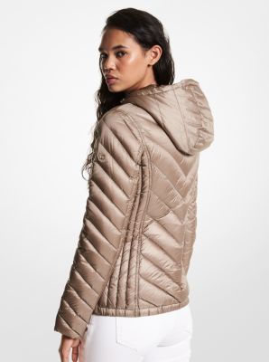 Reversible packable cheap puffer jacket