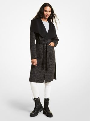 Michael kors store wrap coat