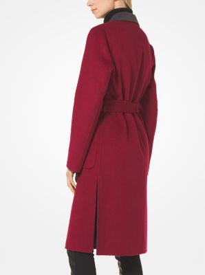 Wool-blend Wrap Coat | Michael Kors