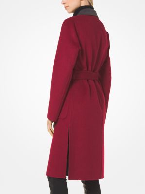 michael kors wrap coat
