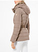 Quilted Down and Faux Fur Puffer Jacket image number 1