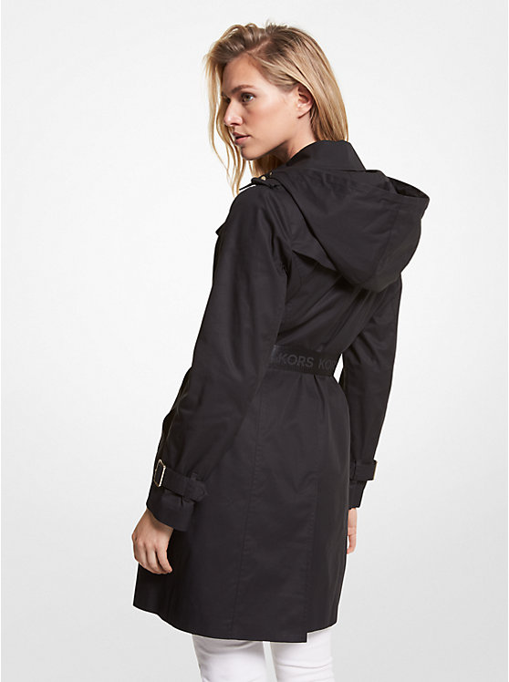 Cotton Blend Trench Coat image number 1