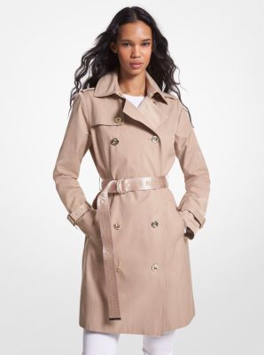 Michael kors blush store trench coat