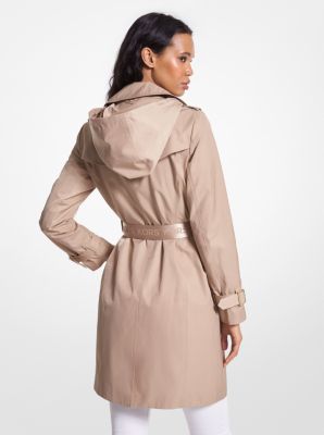 Michael kors sale coat with belt