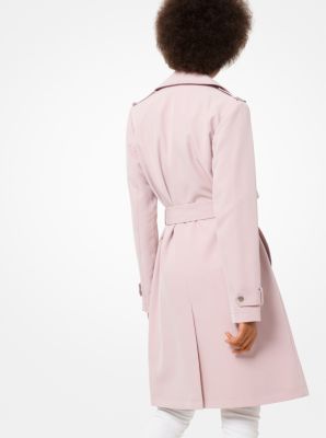 Michael kors sale pink trench coat