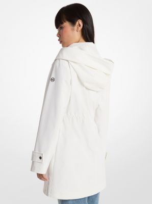 Water-Resistant Anorak in BLANCO | Michael Kors
