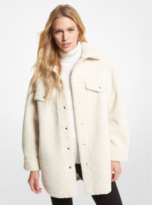 Sherpa Shirt Jacket | Michael Kors