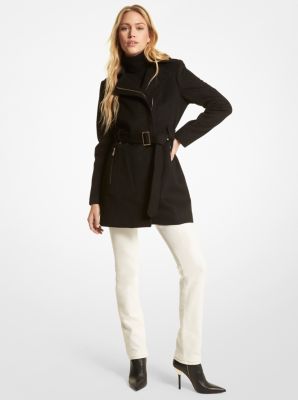 OVERSIZED POWER-SHOULDER WOOL COAT curated on LTK