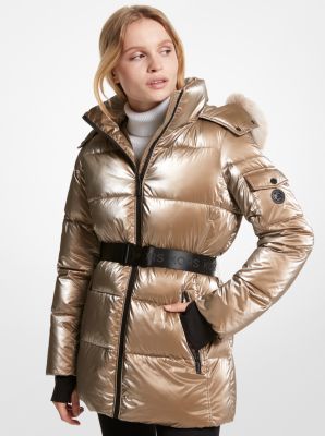 Michael kors deals metallic jacket