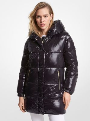 Michael kors clearance quilted down coat