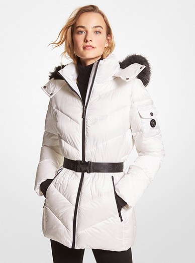 Michael Kors Fur Jacket/coat. Xs 