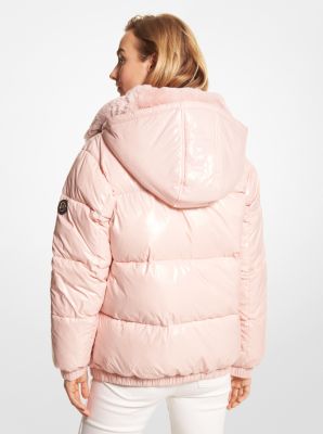 River island best sale pink puffer jacket