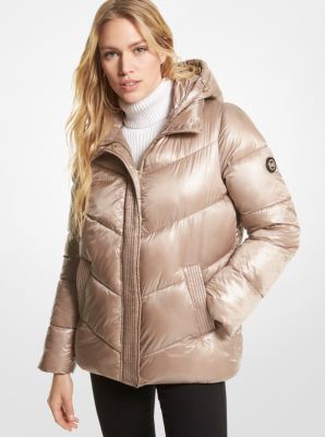 Michael kors puffer coat on sale women